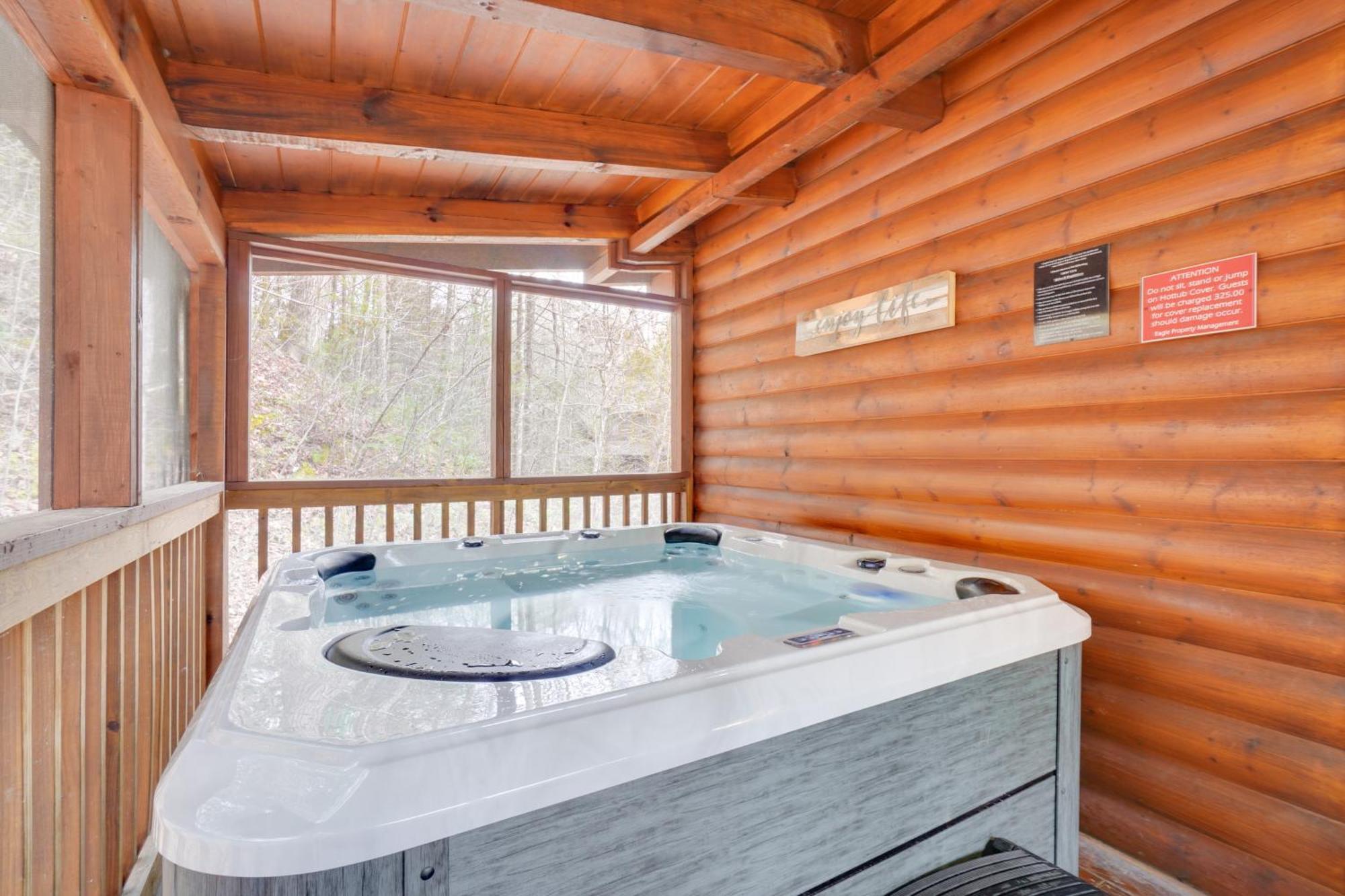 Pigeon Forge Vacation Rental With Private Hot Tub! ภายนอก รูปภาพ